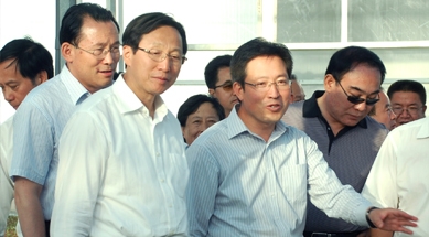 農(nóng)業(yè)農(nóng)村部黨組書記、部長韓長賦視察我公司
